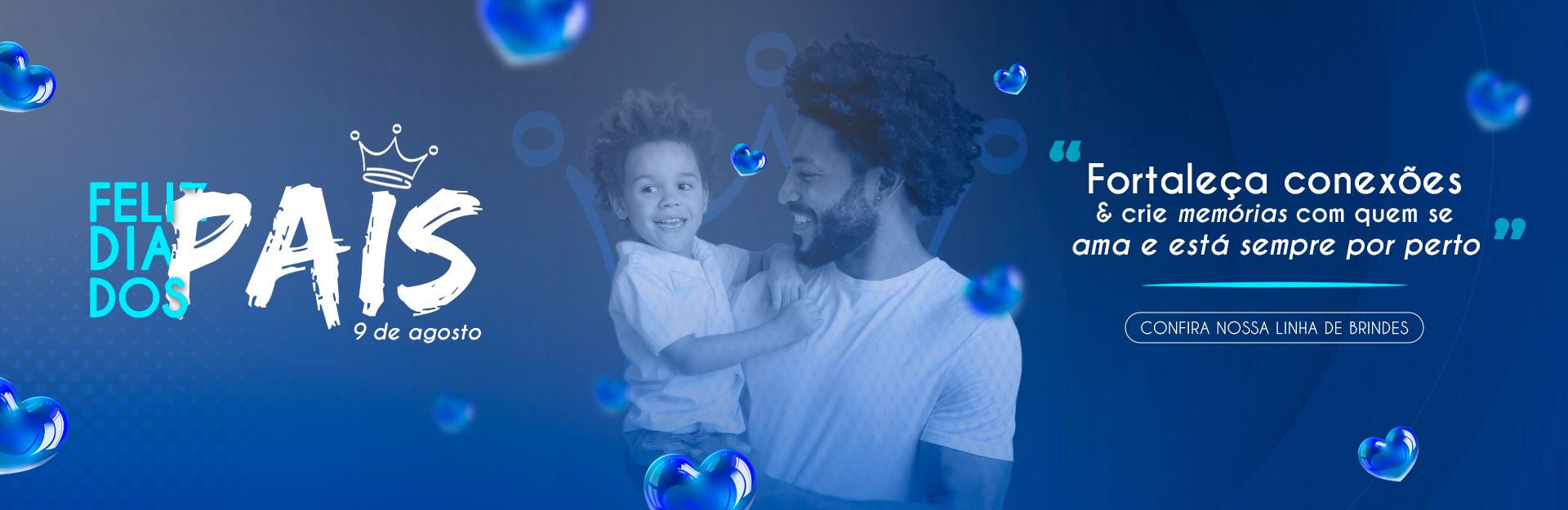 Feliz Dia dos Pais — confira nossa linha de brindes